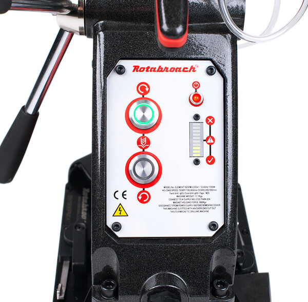 Фото 6 - Магнитный электрический сверлильный станок Rotabroach ELEMENT 50 PM для сверления труб
